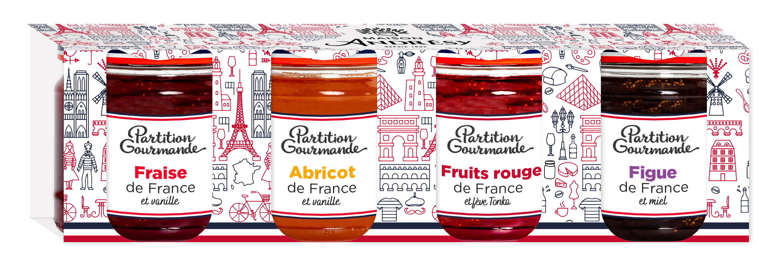 Partition Gourmande - Coffret confitures Découverte